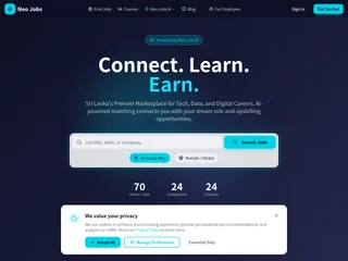 Neo Jobs platform preview