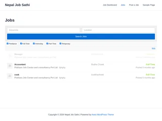 Nepal Job Sathi screenshot preview