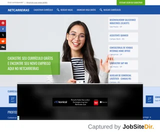 NetCarreiras platform preview