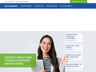 NetCarreiras platform preview NetCarreiras platform preview