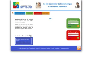 Netisjob.com screenshot preview