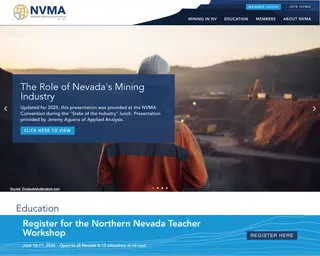 Nevada Mining Association platform preview