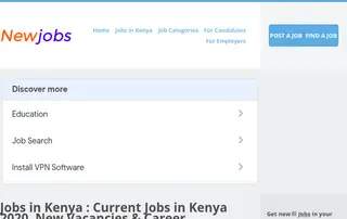 NewJobs Kenya screenshot preview NewJobs Kenya screenshot preview