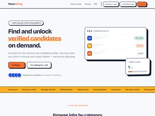 Nexa Hiring screenshot preview Nexa Hiring screenshot preview