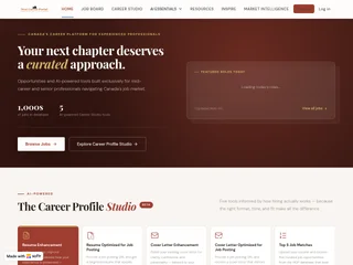 The Next Career Portal platform preview