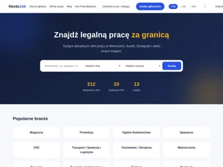 NexteJob.pl screenshot preview