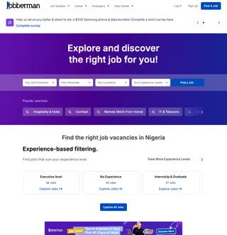 Jobberman platform preview