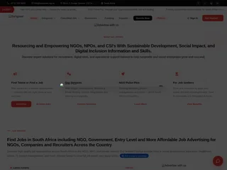 NGO Pulse platform preview NGO Pulse platform preview