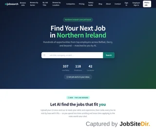 NIjobsearch platform preview