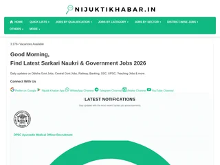Nijukti Khabar screenshot preview Nijukti Khabar screenshot preview