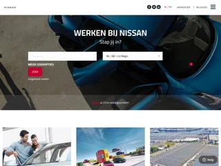 Nissan Careers screenshot preview