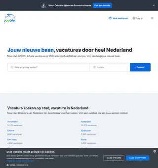 Jooble screenshot preview
