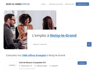 Noisy-le-Grand Emplois screenshot preview