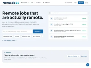 Nomado24 platform preview Nomado24 platform preview