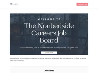 Nonbedside Careers platform preview
