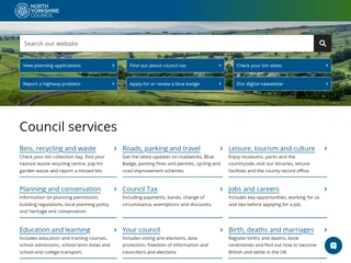 North Yorkshire Council screenshot preview North Yorkshire Council screenshot preview