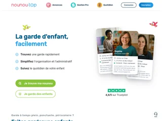 Nounou-Top platform preview