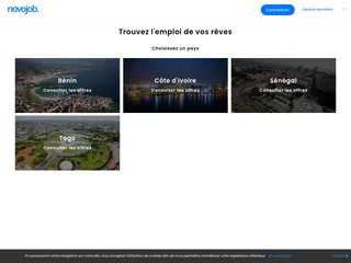 Novojob platform preview