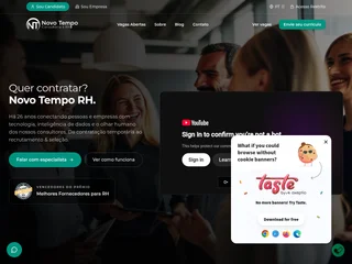 Novo Tempo RH platform preview Novo Tempo RH platform preview