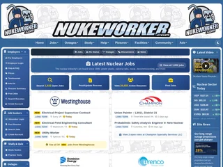 NukeWorker.com platform preview NukeWorker.com platform preview
