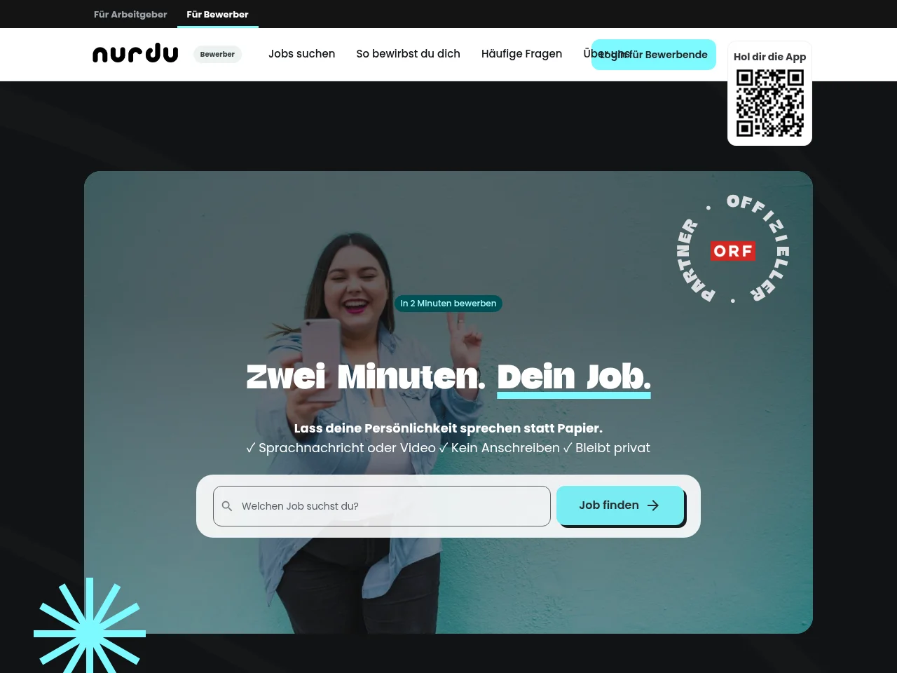 nurdu screenshot nurdu job board platform screenshot showing job search interface