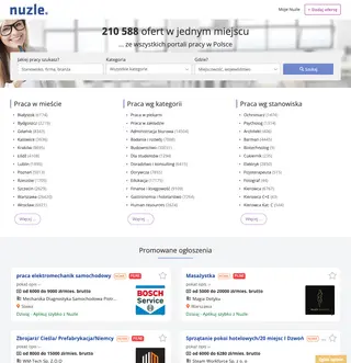 Nuzle.pl platform preview