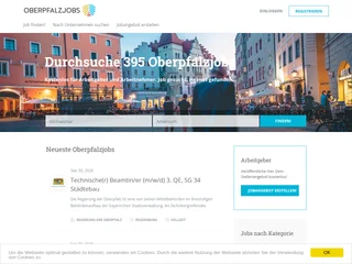 Oberpfalzjobs screenshot preview