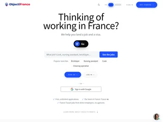 ObjectiFrance platform preview ObjectiFrance platform preview