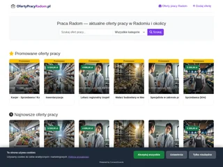 ofertypracyradom.pl screenshot preview