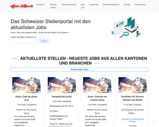 Offene Stellen platform preview