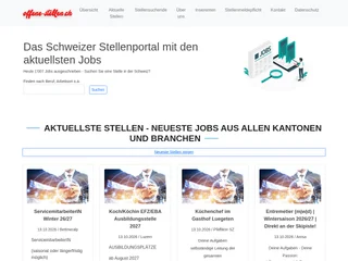 Offene Stellen platform preview
