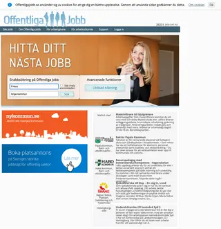 Offentliga Jobb platform preview