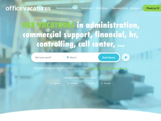 Officevacatures screenshot preview