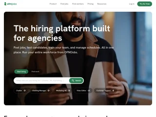 OFM Jobs platform preview