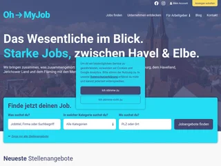 OhMyJob platform preview OhMyJob platform preview