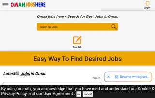 Oman Jobs Here screenshot preview