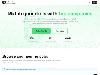Onchain Hires screenshot preview