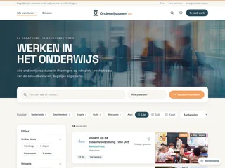 Onderwijsbanen.site platform preview Onderwijsbanen.site platform preview