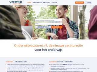 Onderwijsvacatures.nl screenshot preview
