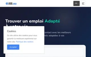OneJob.ma screenshot preview