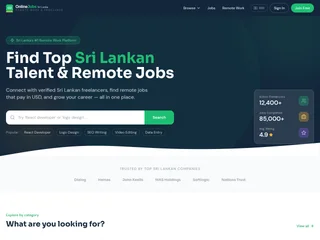 OnlineJobsSriLanka screenshot preview OnlineJobsSriLanka screenshot preview
