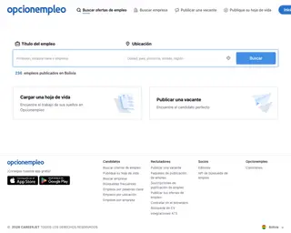 Opcionempleo platform preview