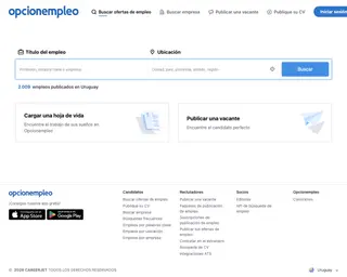 Opcionempleo.com.uy platform preview