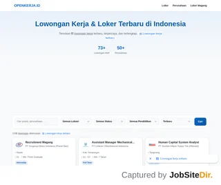 OpenKerja platform preview