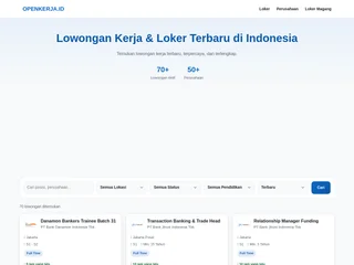 OpenKerja platform preview