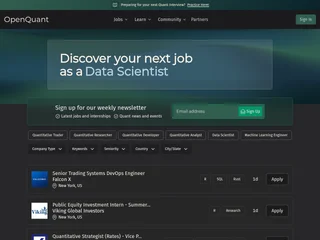 OpenQuant platform preview OpenQuant platform preview