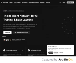 OpenTrain AI platform preview OpenTrain AI platform preview