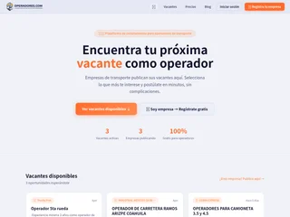 Operadores.com screenshot preview
