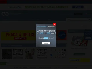 OpiekunkaRadzi.pl platform preview