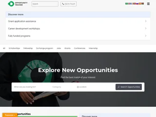 Opportunity Tracker screenshot preview